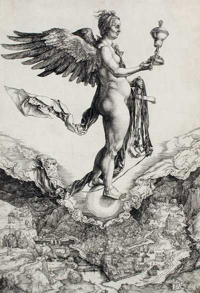 Némésis (La grande fortune) - Albrecht Dürer