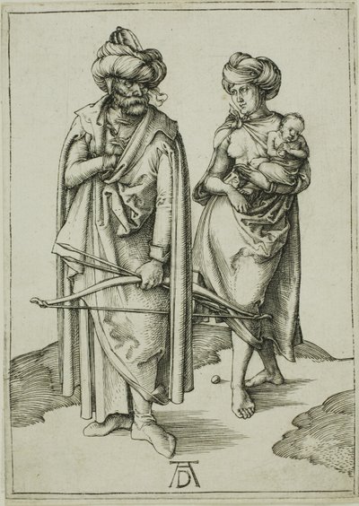Famille orientale - Albrecht Dürer