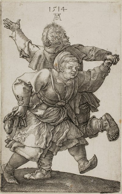 Couple de paysans dansant - Albrecht Dürer