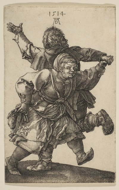 Couple de paysans dansant - Albrecht Dürer