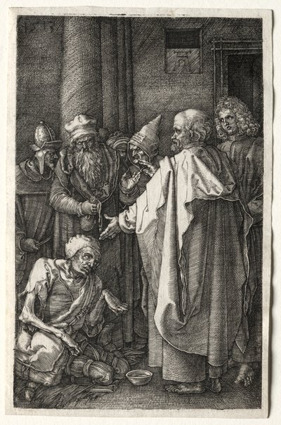 Pierre et Jean guérissant l