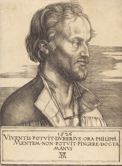Philippe Mélanchthon, 1526 - Albrecht Dürer