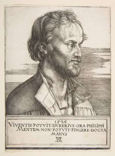 Philippe Mélanchthon, 1526 - Albrecht Dürer