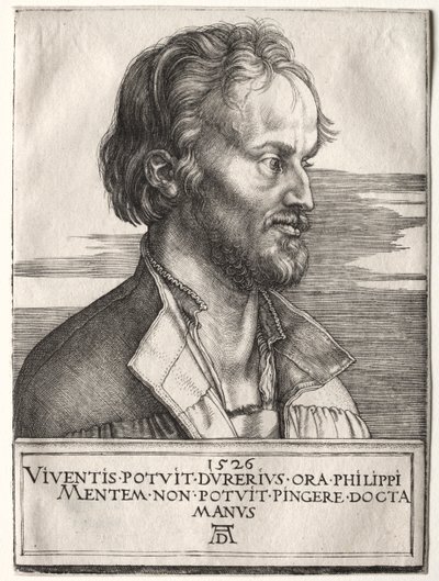 Philipp de Melanchthon - Albrecht Dürer
