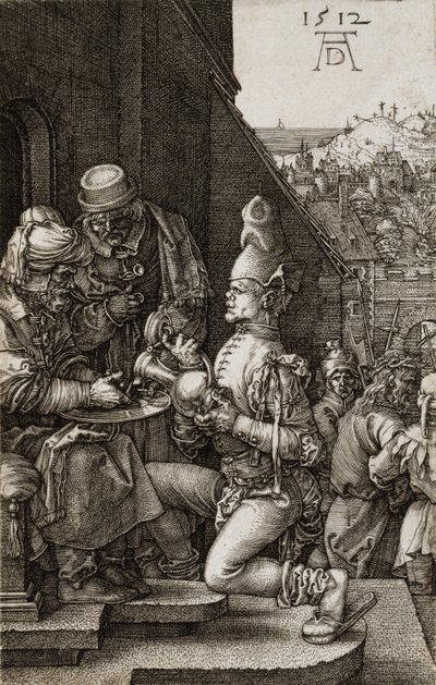 Pilate se Lavant les Mains de La Passion - Albrecht Dürer