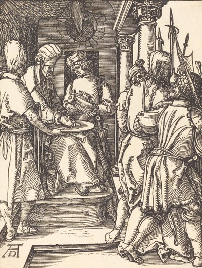 Pilate se lavant les mains, probablement vers 1509-1510 - Albrecht Dürer
