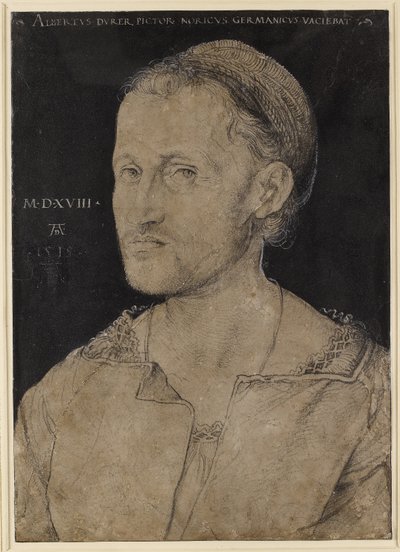 Portrait de Hans Burgkmair, 1518 - Albrecht Dürer