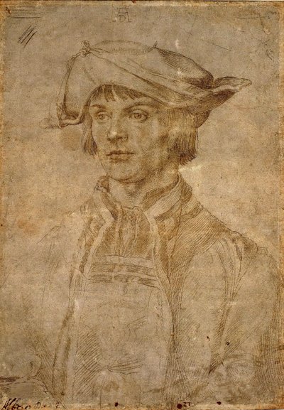 Portrait de Lucas van Leyden, 1521 - Albrecht Dürer