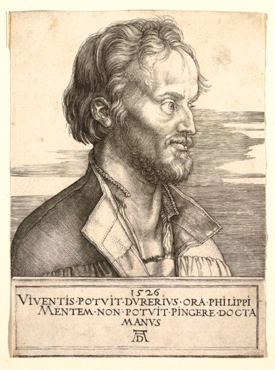Portrait de Philip Melanchthon - Albrecht Dürer