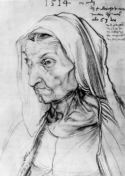 Portrait de la mère de l