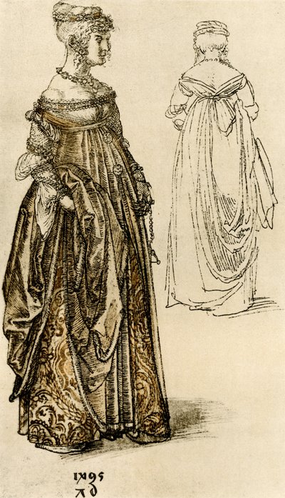 Dame vénitienne élégante - Albrecht Dürer