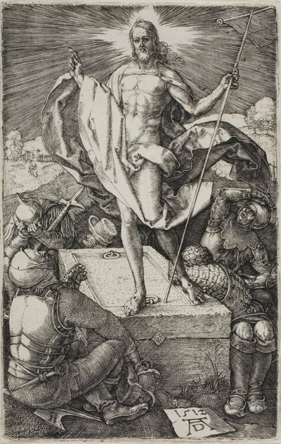 Résurrection, de La Passion gravée - Albrecht Dürer