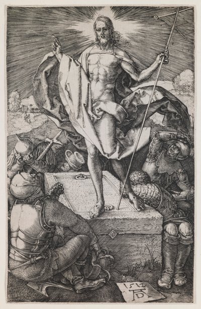 Résurrection, de la série « La Passion Gravée » - Albrecht Dürer