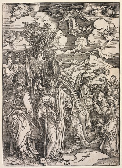 Révélation de Saint Jean : Quatre anges retenant les vents - Albrecht Dürer