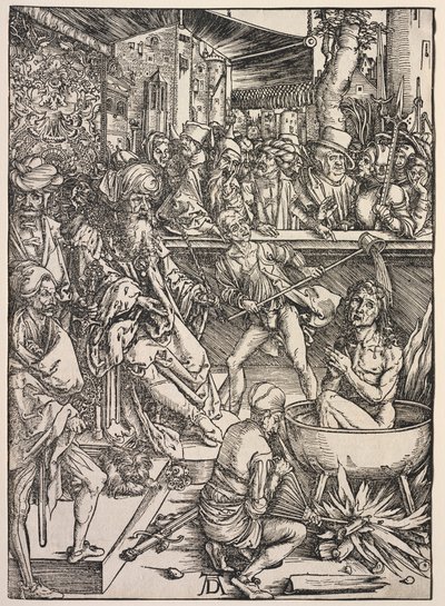Révélation de Saint Jean : Martyre de Saint Jean - Albrecht Dürer