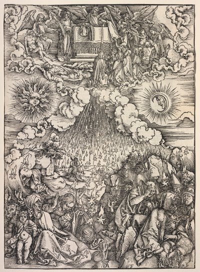 Révélation de Saint Jean : Ouverture du sixième sceau - Albrecht Dürer