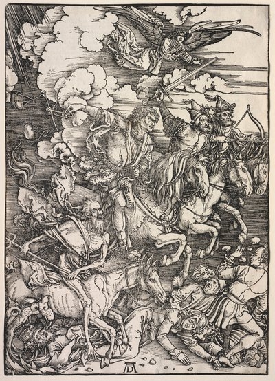 Révélation de Saint Jean : Les Quatre Cavaliers, 1511 - Albrecht Dürer