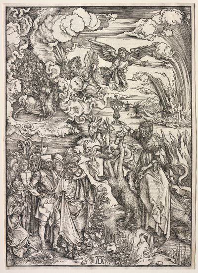 Révélation de Saint Jean : La femme de Babylone - Albrecht Dürer