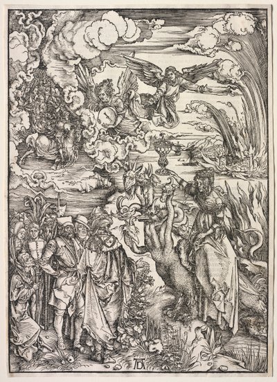 Révélation de Saint Jean : La Femme de Babylone, 1511 - Albrecht Dürer