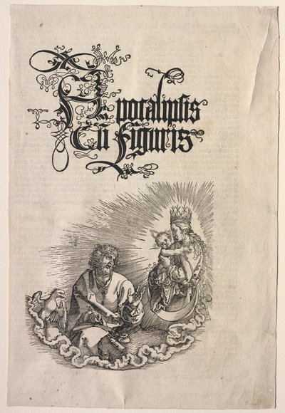 Révélation de Saint Jean : Page de titre de l