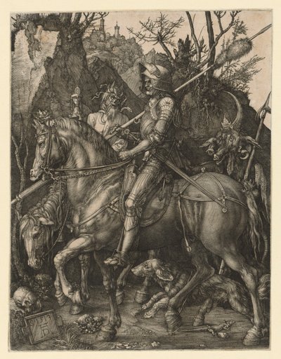 Le Chevalier, la Mort et le Diable - Albrecht Dürer