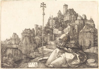 Saint Antoine lisant - Albrecht Dürer