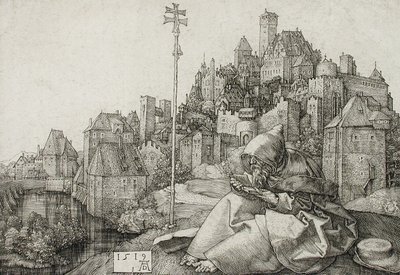 Lecture de saint Antoine - Albrecht Dürer