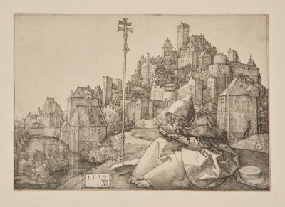 Saint Antoine lisant - Albrecht Dürer