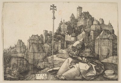 Saint Antoine lisant, 1519 - Albrecht Dürer