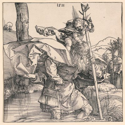 Saint Christophe - Albrecht Dürer