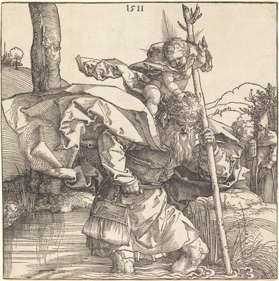 Saint Christophe - Albrecht Dürer