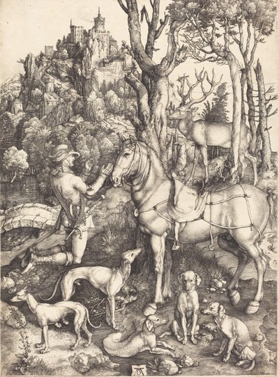 Saint Eustache, c. 1500-1501 - Albrecht Dürer