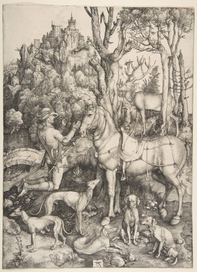 Saint Eustache, vers 1501 - Albrecht Dürer