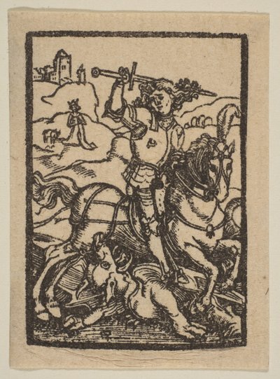 Saint Georges - Albrecht Dürer