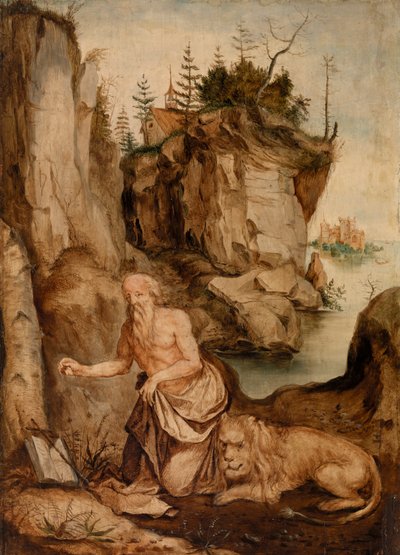 Saint Jérôme et le Lion - Albrecht Dürer
