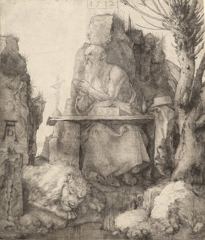 Saint Jérôme près du saule pollard, 1512 - Albrecht Dürer