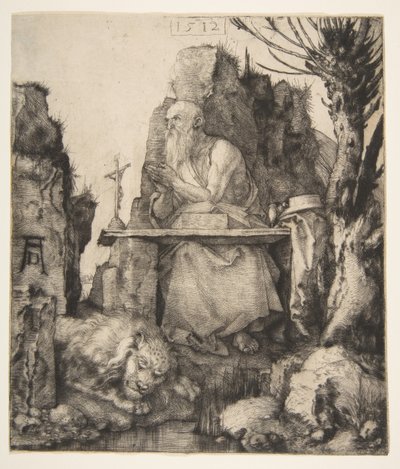 Saint Jérôme près du saule têtard - Albrecht Dürer