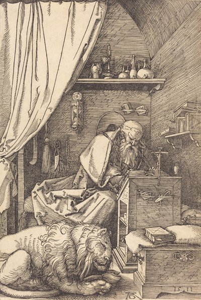 Saint Jérôme dans sa cellule, 1511 - Albrecht Dürer