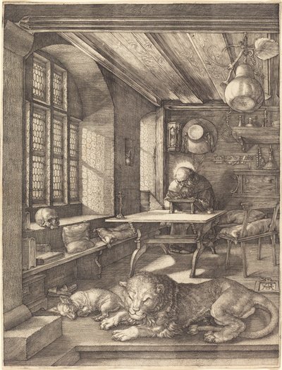 Saint Jérôme dans son étude - Albrecht Dürer
