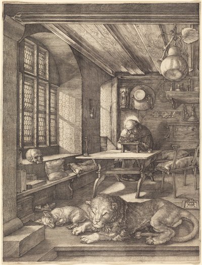 Saint Jérôme dans son étude - Albrecht Dürer