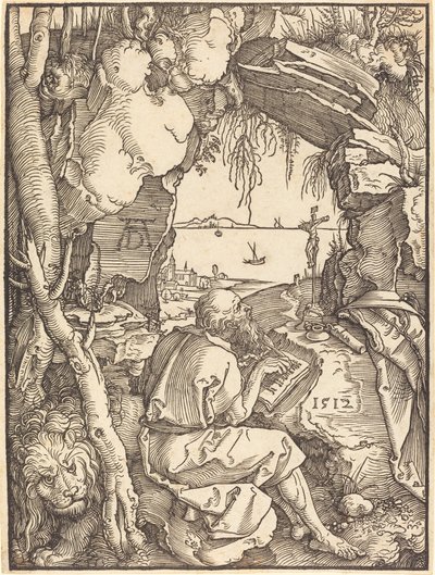 Saint Jérôme dans une grotte - Albrecht Dürer