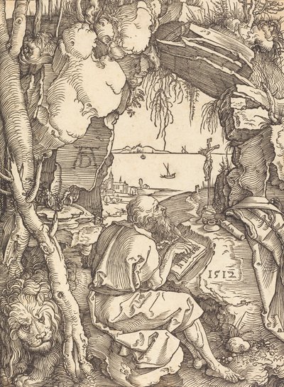 Saint Jérôme dans une grotte - Albrecht Dürer