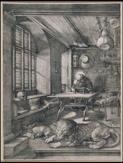 Saint Jérôme dans son cabinet de travail - Albrecht Dürer