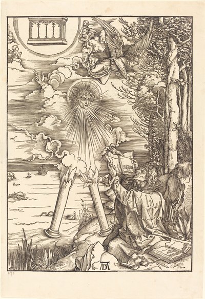 Saint Jean dévorant le livre - Albrecht Dürer