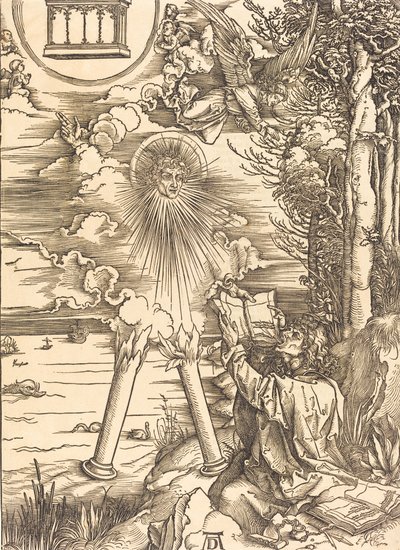 Saint Jean dévorant le livre, probablement vers 1496-1498 - Albrecht Dürer
