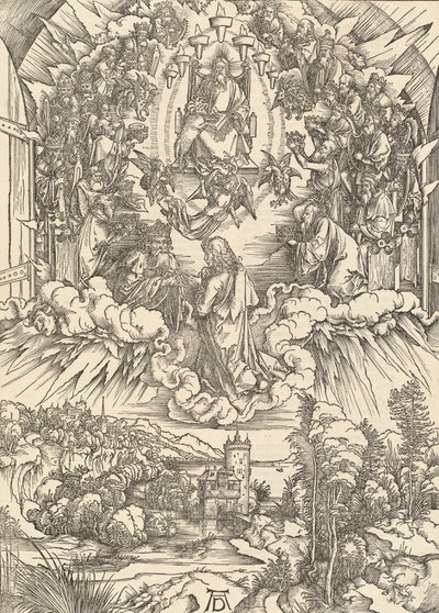 Saint Jean devant Dieu et les Anciens, 1498 - Albrecht Dürer