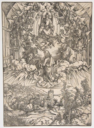 Saint Jean devant Dieu et les Anciens, de L