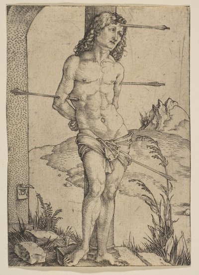 Saint Sébastien attaché à la colonne - Albrecht Dürer