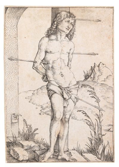 Saint Sébastien à la colonne, vers 1500 - Albrecht Dürer