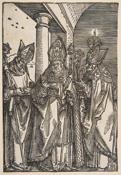 Saints Nicolas, Ulrich et Érasme - Albrecht Dürer
